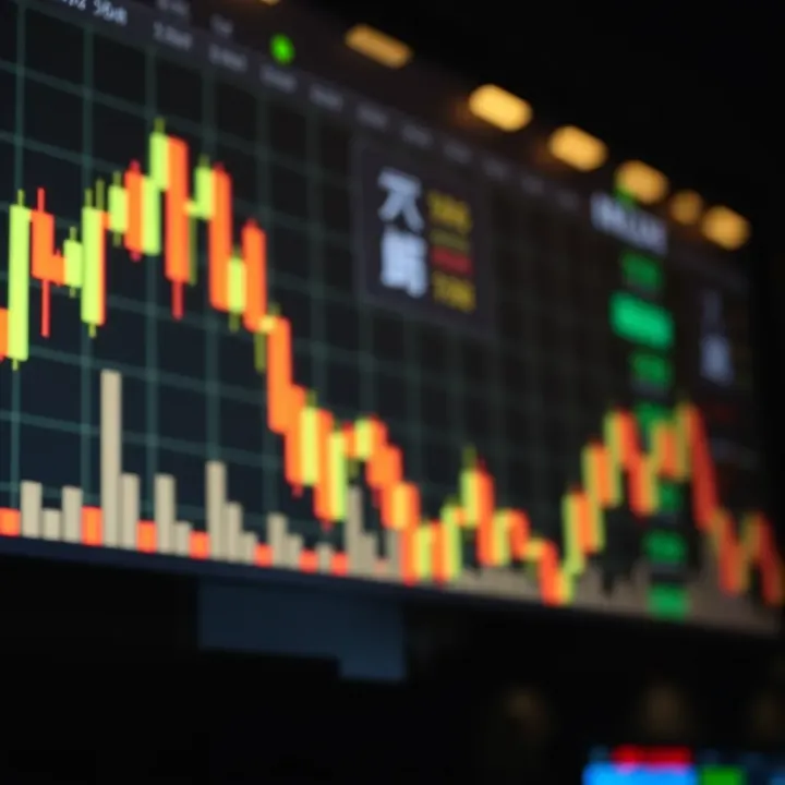 Bearish Japanese Candlestick Pattern for Financial Trading Bearish Japanese candlestick pattern signaling possible downward market movement