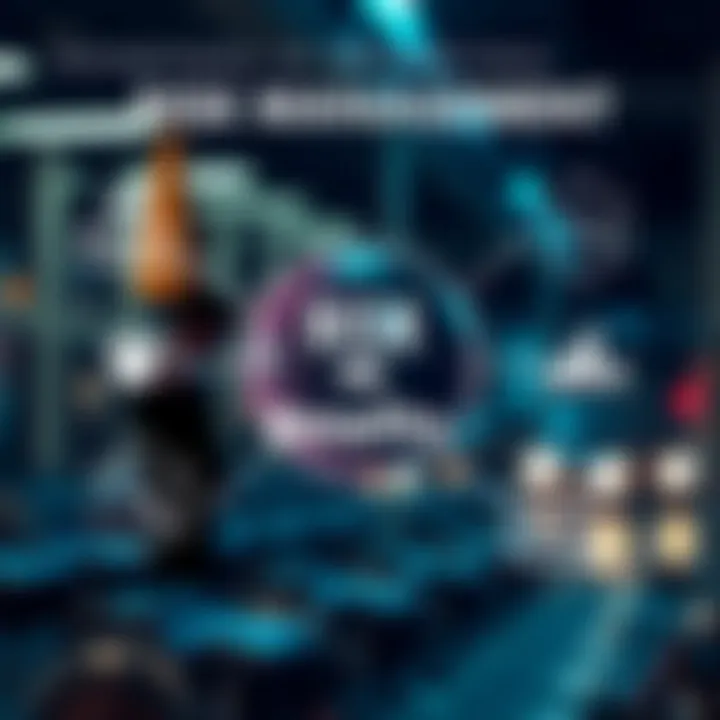 Visualization showing benefits of risk management such as resource protection and business continuity