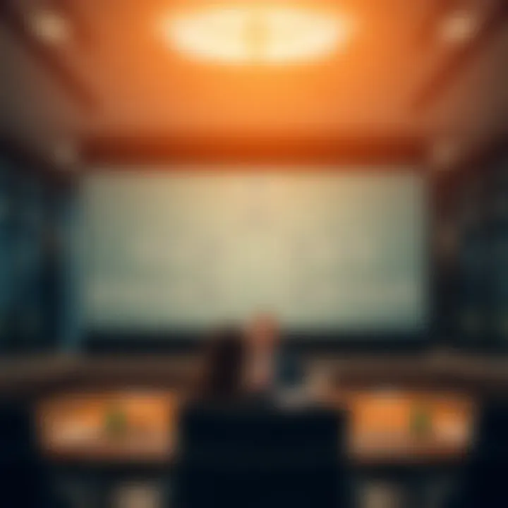 Organizational chart illustrating the structure of a risk management committee within a corporate environment