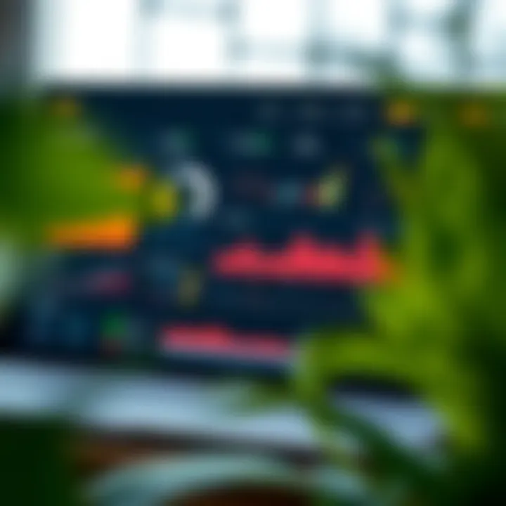 Dashboard displaying risk levels, metrics, and alerts in a risk management portal