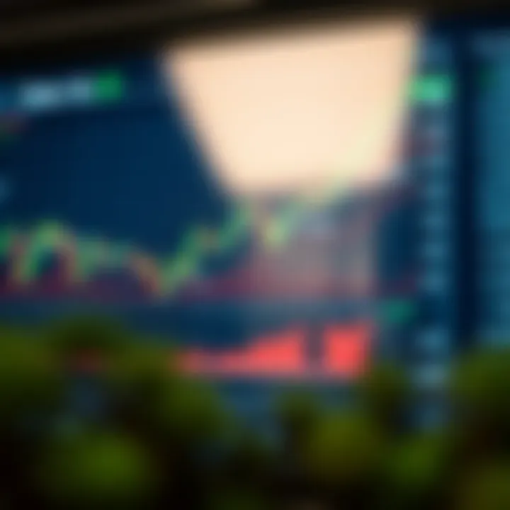 Graph illustrating risk management strategies and combined technical indicators for better investment decisions