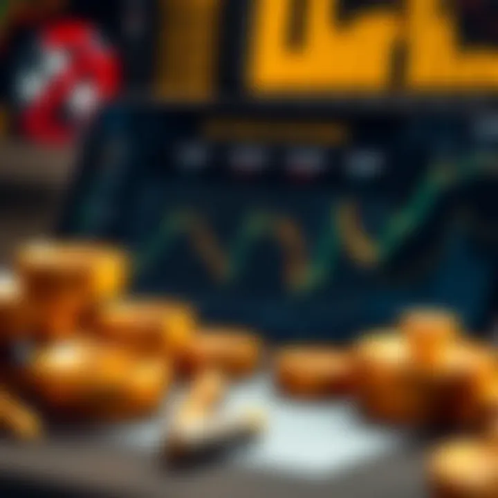 Key Tools and Patterns for Gold Market Analysis Graphical representation of key tools and patterns used in gold market analysis