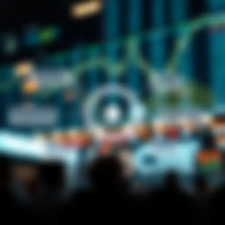 Illustration showing factors to consider such as regulation, trading conditions, and risk management strategies