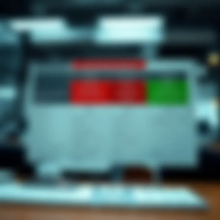 Evaluating Risks and Solutions in Project Feasibility Chart showing risk identification and mitigation strategies for project viability