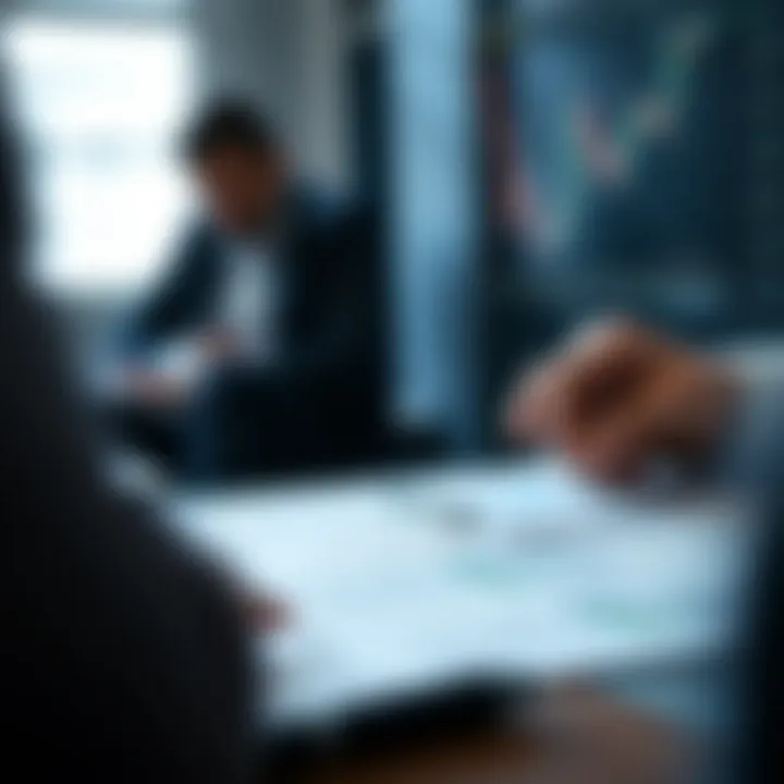 Visual representation of risk management integrating strategic visual elements for corporate communication