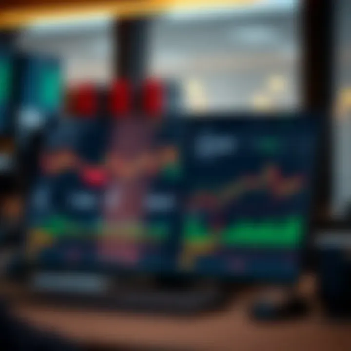 Dashboard displaying trading tools and loss control metrics for investors