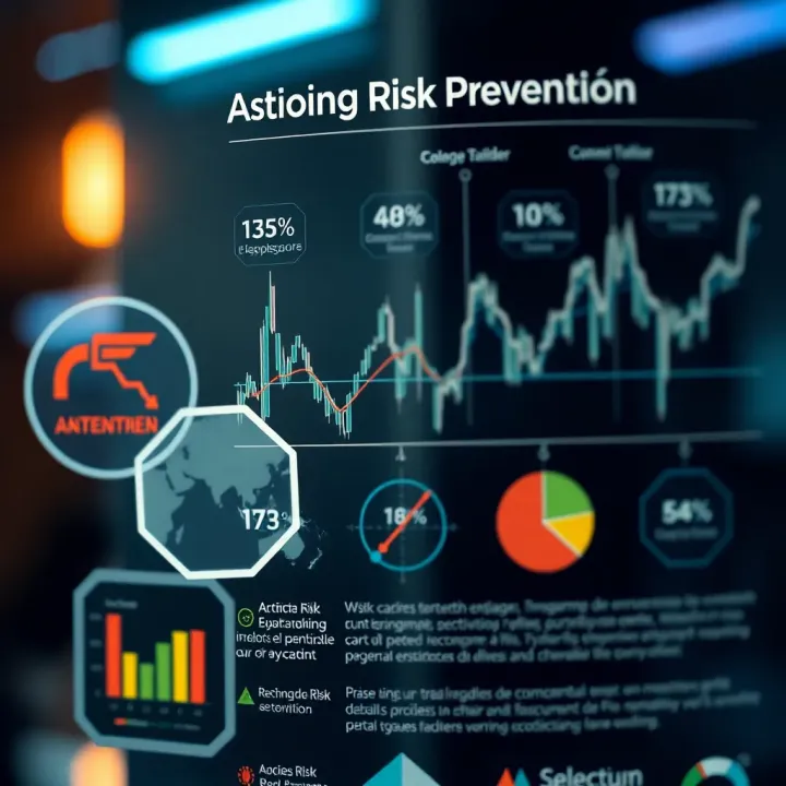 Infographic displaying various types of graphical representations used in risk management to enhance decision-making