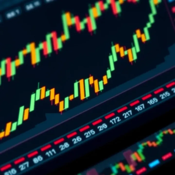 Graphic representation of key candlestick patterns used in investment decision making
