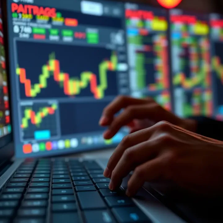 Diagram illustrating binary options trading concepts and strategies