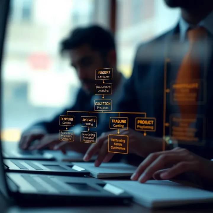 Assessment of Risks to Optimize Financial Resource Allocation Flowchart showing assessment of common risks to optimize financial resource allocation
