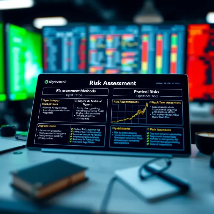 Risk Assessment Methods and Practical Tools Overview Chart showcasing various risk assessment methods and practical tools