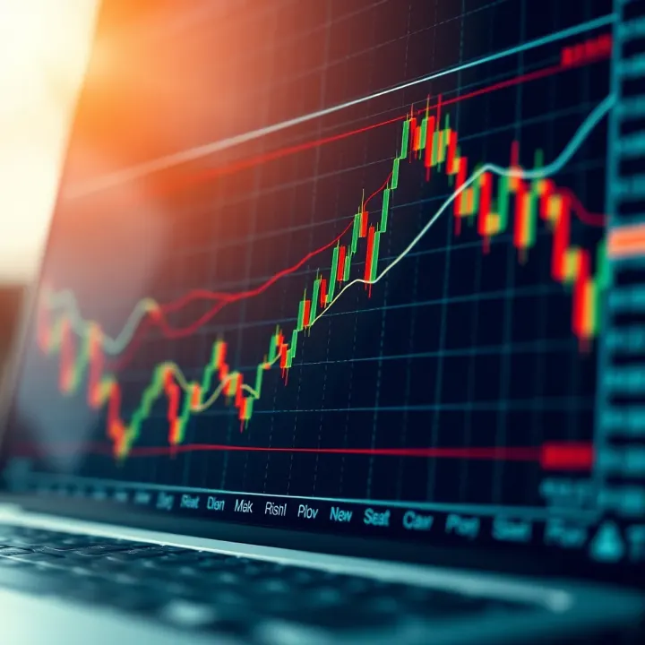 Graph showing risk management strategies and capital protection in trading