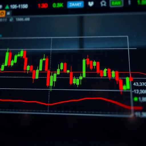 Chart displaying various Japanese candlestick patterns indicating market trend reversals and continuations